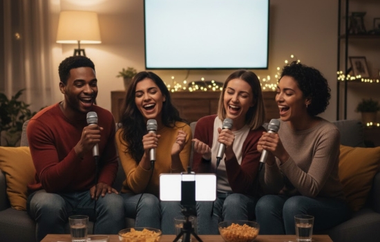 ¡Haz que tu celular sea tu escenario de karaoke!