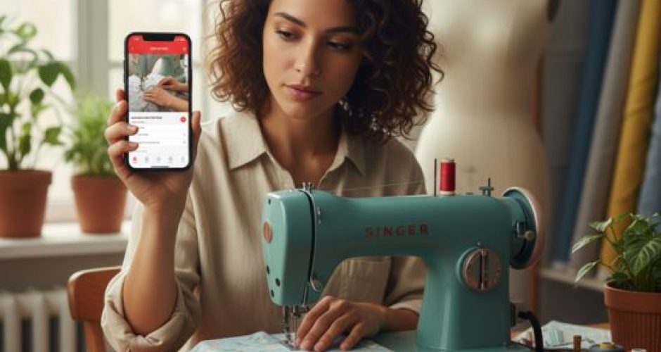 Learn to sew easily from your mobile