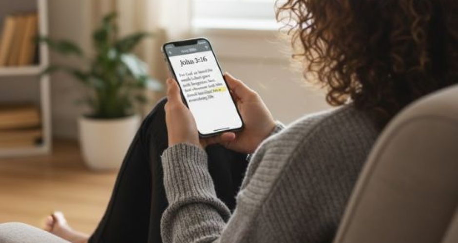 Bible in the palm of your hand: start reading now!