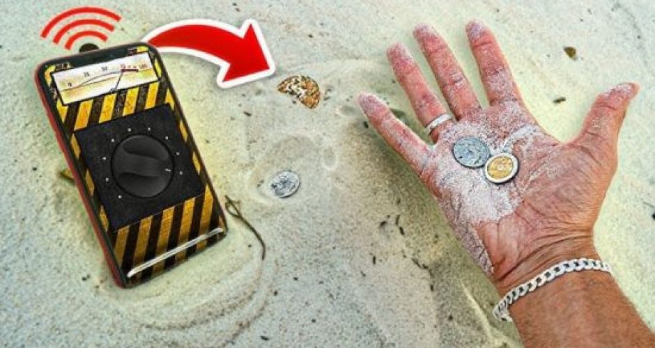 Explore the world of metal detection with your mobile phone