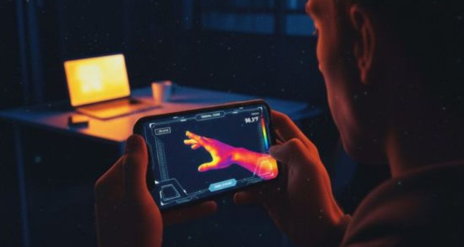 Discover the world with thermal vision through your cell phone